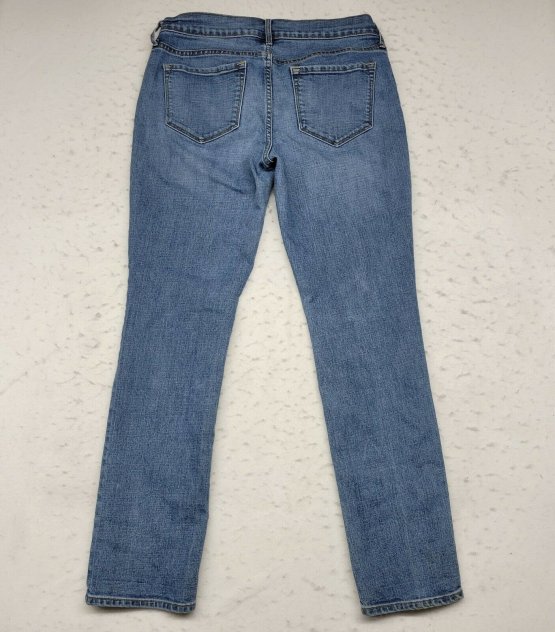 Old Navy Jeans Womens 6 Short Blue Original Mid Rise Light Wash