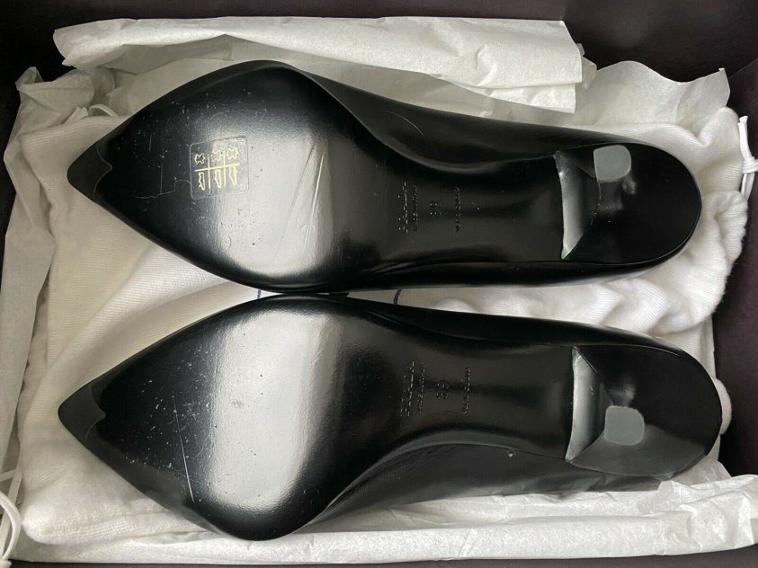 Prada shoes - black leather - brand new